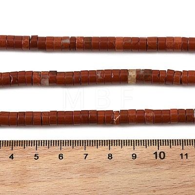 Natural Red Jasper Beads Strands G-M420-A05-01-1