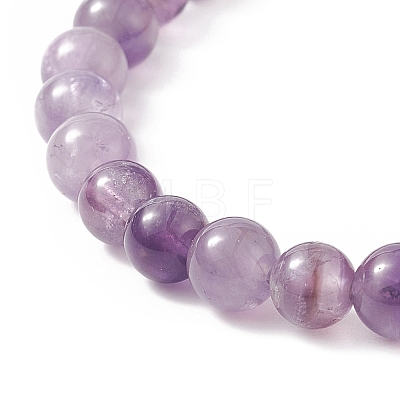 Natural & Synthetic Gemstone Beads Stretch Bracelets BJEW-JB09206-1