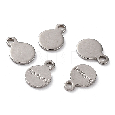 201 Stainless Steel Charms STAS-K259-11P-1