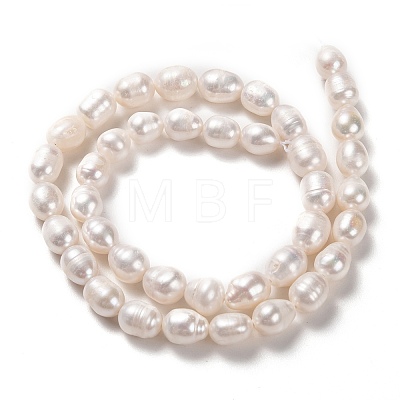 Natural Cultured Freshwater Pearl Beads Strands PEAR-L033-77-01-1