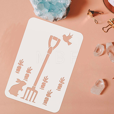 Large Plastic Reusable Drawing Painting Stencils Templates DIY-WH0202-416-1