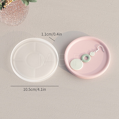 Jewelry Plate DIY Silicone Pendant Molds PW-WG27433-02-1