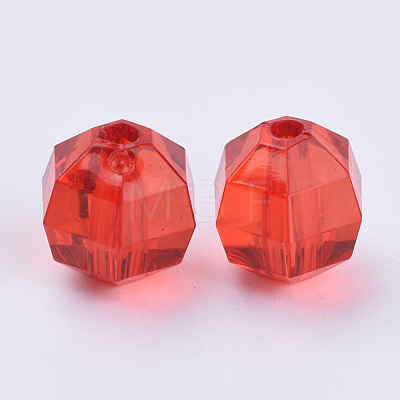 Transparent Acrylic Beads TACR-Q256-6mm-V12-1