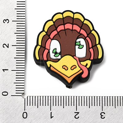 Thanksgiving Theme Silicone Beads SIL-J001-01F-1