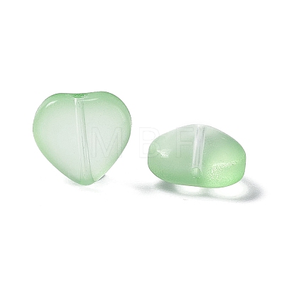 Electroplate Frosted Glass Bead LS-EGLA-H102-08A-1