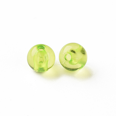 Transparent Acrylic Beads X-MACR-S370-A8mm-729-1