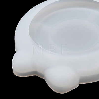 Bowknot Shape Jewelry Plate DIY Silicone Mold DIY-K071-02B-1
