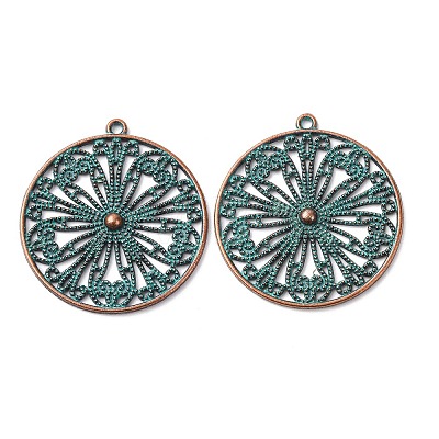 Tibetan Style Alloy Pendants FIND-B055-02A-1