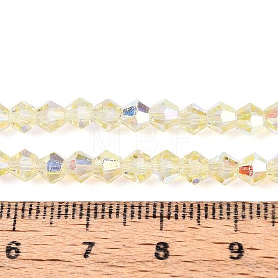 Transparent Glass Beads Strands LS-EGLA-N021-4mm-07-1