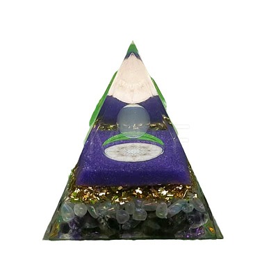 Orgonite Pyramid Resin Energy Generators PW-WGA35F6-01-1