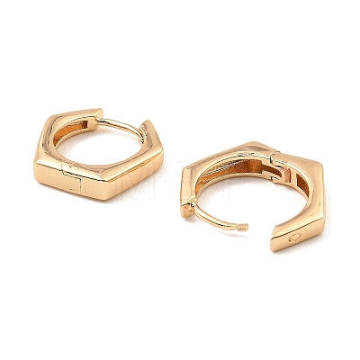 Brass Hoop Earrings EJEW-I289-21A-G-1