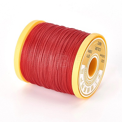 Round Waxed Polyester Cord YC-E004-0.65mm-N601-1