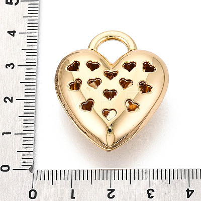 Rack Plating Hollowed Alloy Pendants PALLOY-T095-16G-1