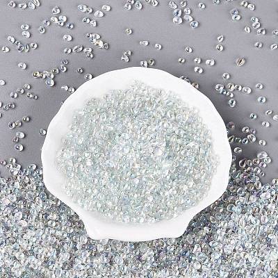 Transparent Electroplate Glass Beads EGLA-Q138-01A-1