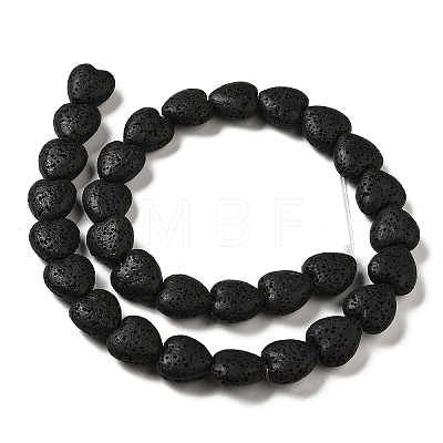 Natural Lava Rock Beads Strands G-N0114-A38-1
