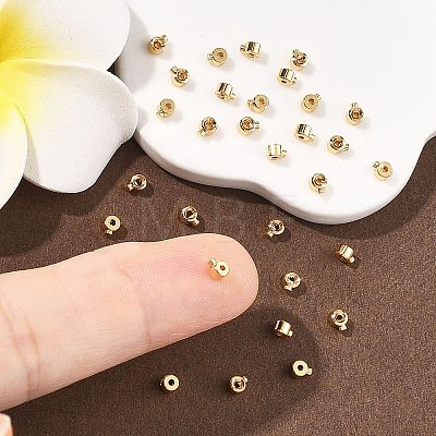 SHEGRACE Brass Crimp Beads XGRPCH962-186G-1