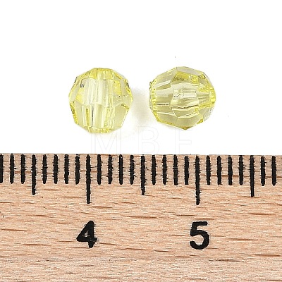 Transparent Acrylic Beads OACR-Q015-03H-1