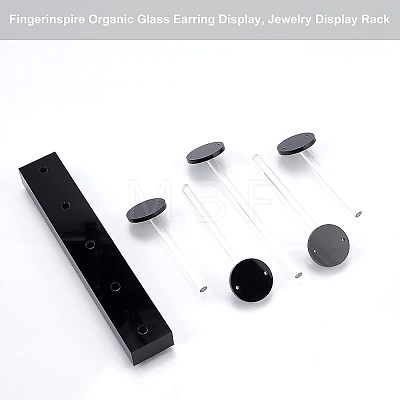 Fingerinspire Organic Glass Earring Display EDIS-FG0001-19B-1
