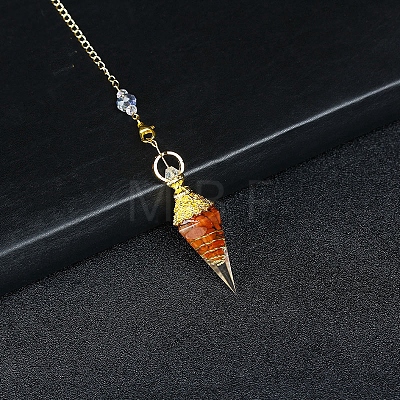 Resin Cone Dowsing Pendulums PW-WGC05D6-06-1