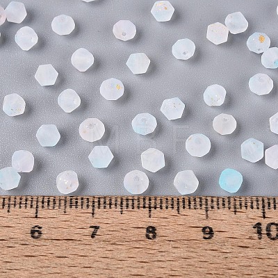 Frosted Glass Seed Beads SEED-N012-01B-1
