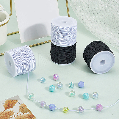 4Rolls 2 Colors Elastic Cords EC-PA0001-02B-1