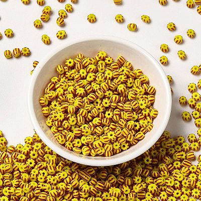 6/0 Opaque Colours Seep Glass Seed Beads LS-X-SEED-F003-04A-01-1