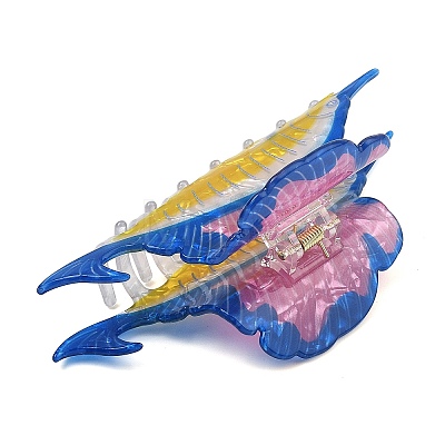 PVC Plastic Claw Hair Clips for Women Girl OHAR-D001-01B-1