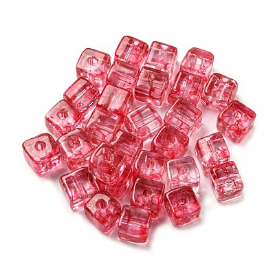 500Pcs Transparent Crackle Glass Beads EGLA-NH0001-01F-1