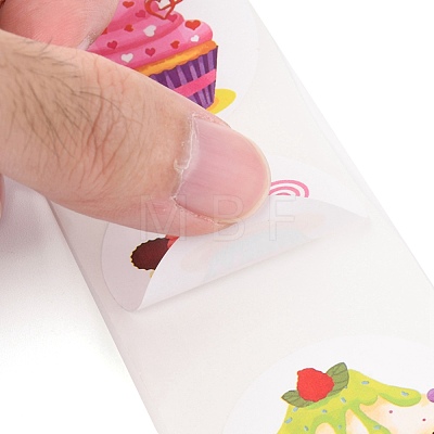 8 Styles Birthday Theme Paper Stickers DIY-L051-005B-1