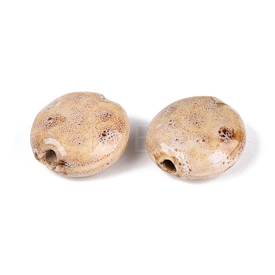 Vintage Handmade Porcelain Beads PR-N001-03C-1