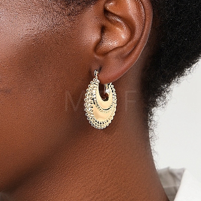 Alloy Hoop Earrings FS-WGDE27E-01-1