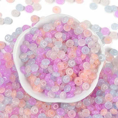 Transparent Colours Glass Seed Beads X1-SEED-P008-01B-09-1