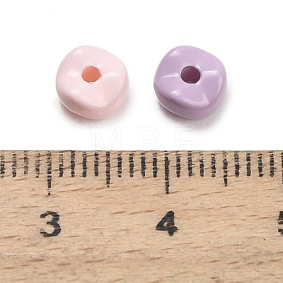 Opaque Acrylic Beads OACR-D043-06-1