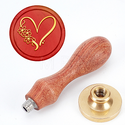 Wax Seal Stamp Set AJEW-WH0208-1157-1