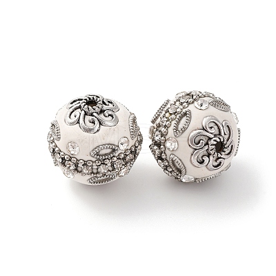 Resin Handmade Indonesia Beads IPDL-S054-010A-AS-1