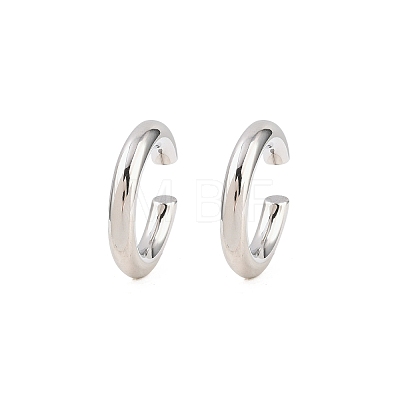 316 Surgical Stainless Cuff Earrings EJEW-C160-04P-1
