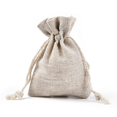 Cotton Cloth Packing Pouches Drawstring Bags X1-ABAG-R011-7X9-01-1
