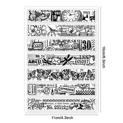 Custom PVC Plastic Clear Stamps DIY-WH0448-0594-1