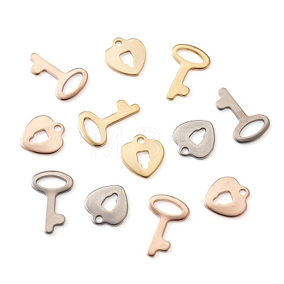 304 Stainless Steel Charms STAS-TA0004-57-1