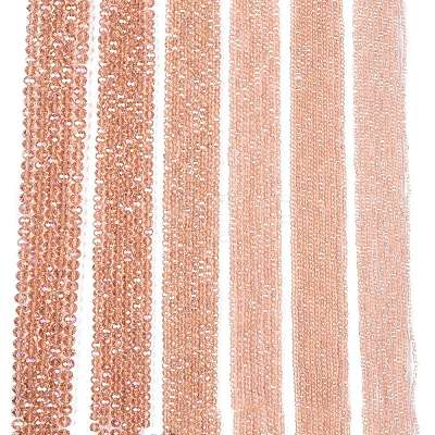 Electroplate Glass Beads Strands EGLA-A044-T2mm-B21-1