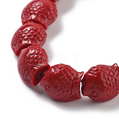 Synthetic Coral Carved Beads Strands CORA-C003-13B-02-1