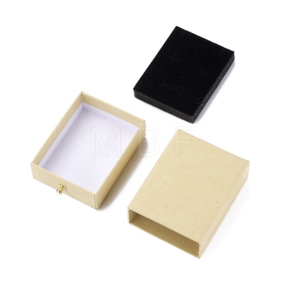 Rectangle Paper Drawer Jewelry Set Box CON-C011-02A-1