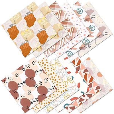 12 Sheets 12 Styles Scrapbooking Paper Pads DIY-C079-01M-1