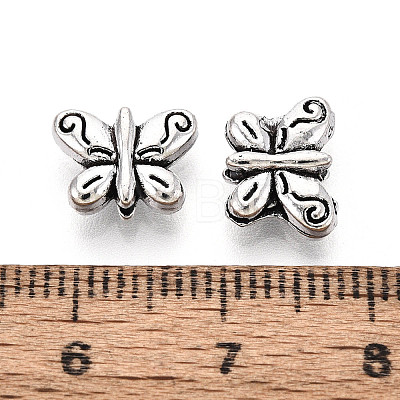 Tibetan Style Alloy Beads TIBEB-T004-09AS-1