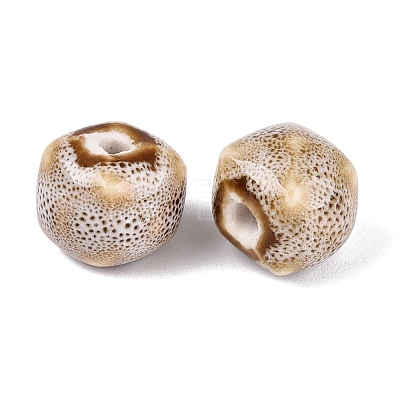 Vintage Handmade Porcelain Beads PORC-N013-18-24-1