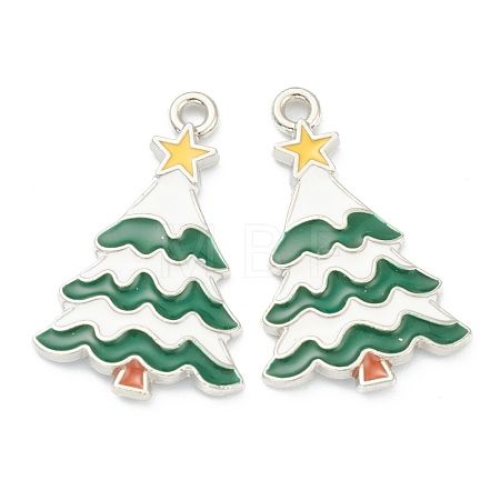 Alloy Enamel Pendants ENAM-J649-18P-1