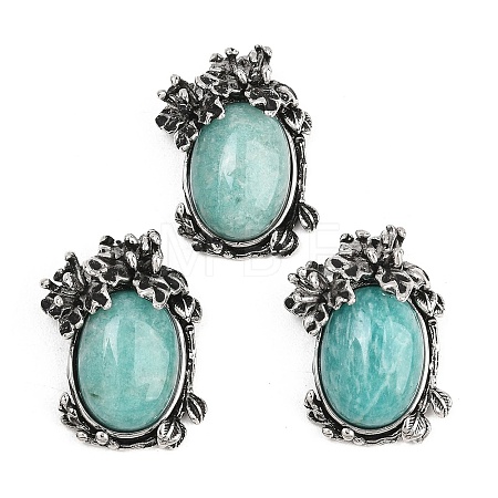 Natural Amazonite Pendants G-A315-09AS-1