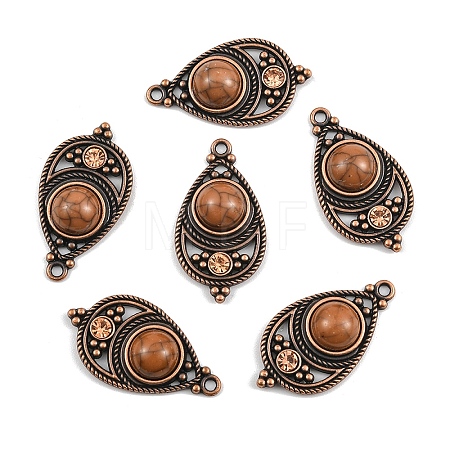 Bohemian Dyed Synthetic Turquoise Pendants LS-FIND-YWC0003-02AB-01-1