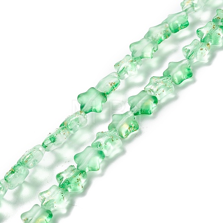 Transparent Glass Beads Strand X1-GLAA-F112-04G-1