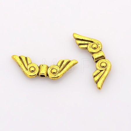 Tibetan Style Alloy Beads X-TIBEB-1000-AG-LF-1